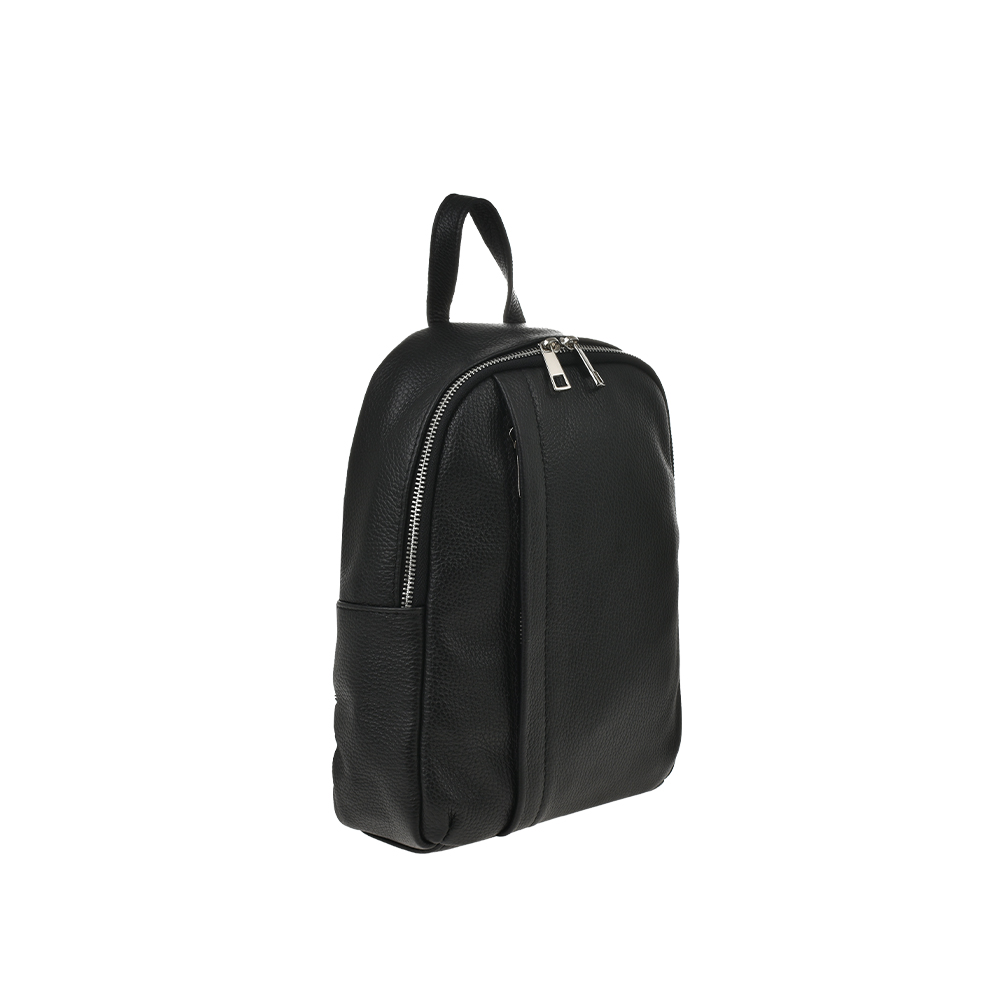 Rucsac dama din piele naturala Antonia Moretti AM1347, Negru, #2, Bagsy