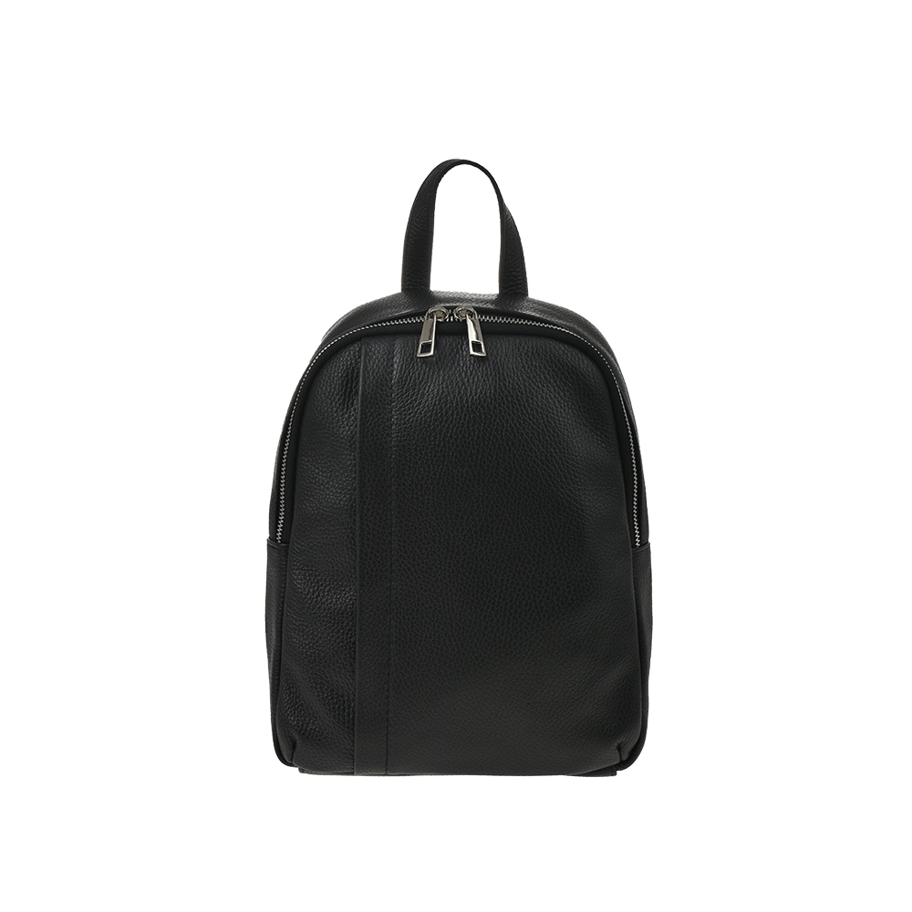 Rucsac dama din piele naturala Antonia Moretti AM1347, Negru, #1, Bagsy