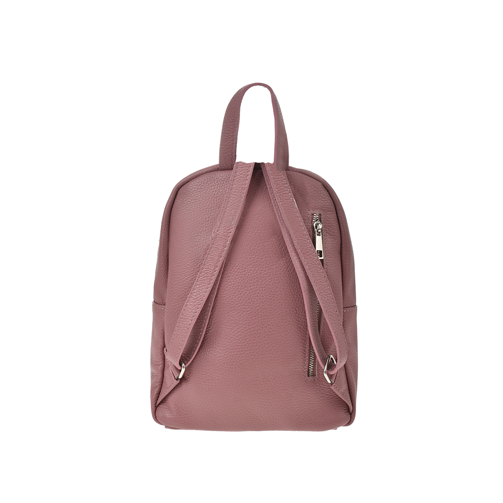 Rucsac dama din piele naturala Antonia Moretti AM1347, Lila, #3, Bagsy