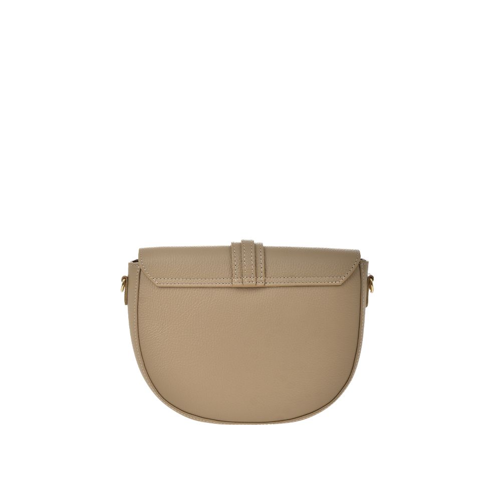 Geanta de umar din piele naturala Antonia Moretti AM1349, Grej, #3, Bagsy