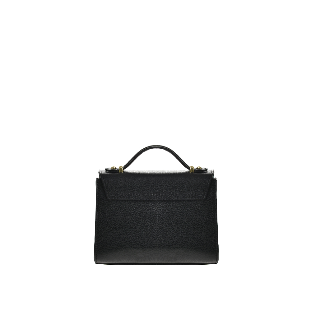 Geanta de umar din piele naturala Chiara Canotti CC1378, Negru, Nr. 3, Bagsy