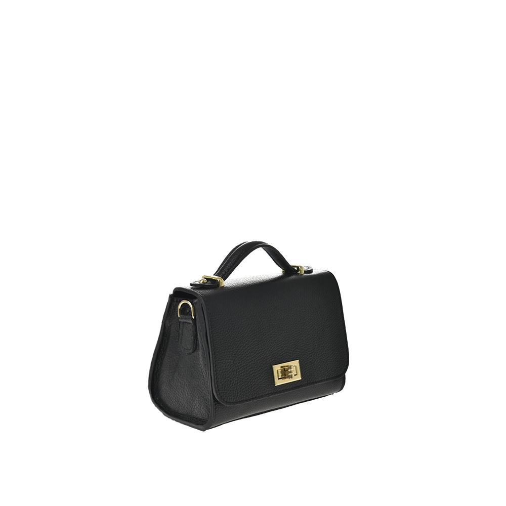 Geanta de umar din piele naturala Chiara Canotti CC1378, Negru, Nr. 2, Bagsy