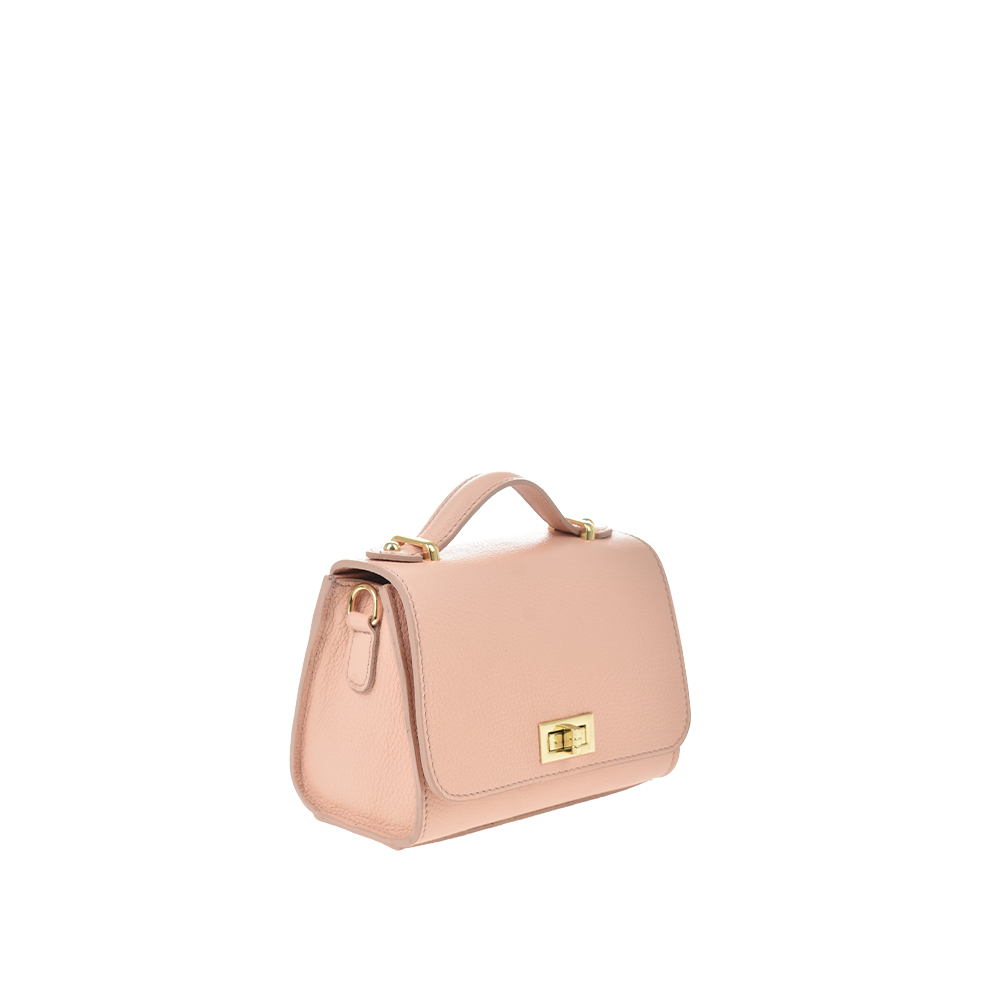 Geanta de umar din piele naturala Chiara Canotti CC1378, Roz, Nr. 2, Bagsy