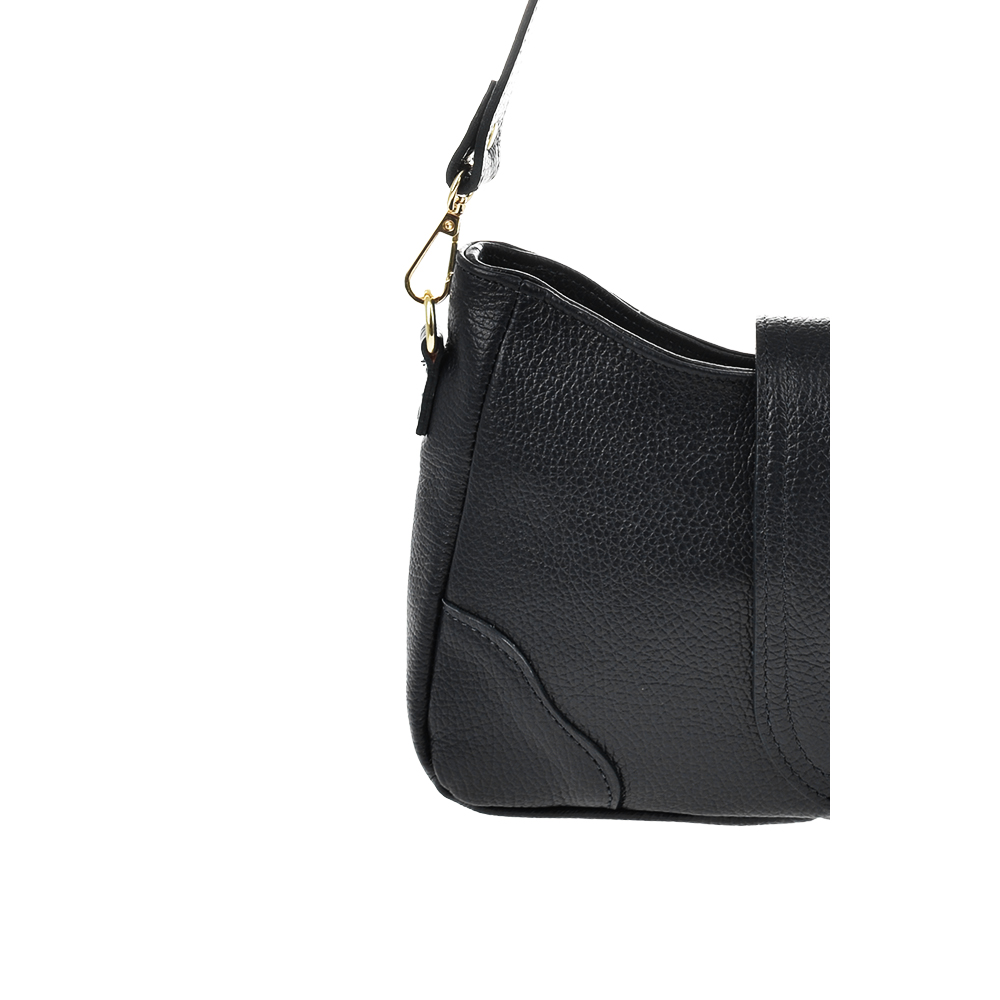 Geanta de mana din piele naturala Antonia Moretti AM1350, Negru, #5, Bagsy