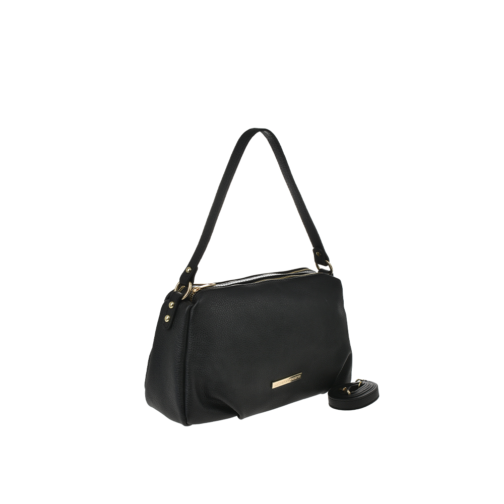 Geanta de mana din piele naturala Antonia Moretti AM1352, Negru, #2, Bagsy