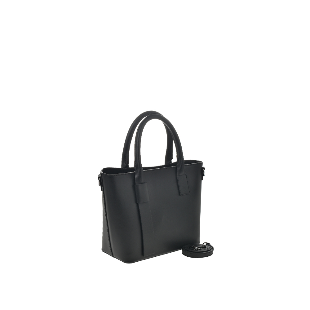 Geanta de mana din piele naturala Antonia Moretti AM1353, Negru, #2, Bagsy