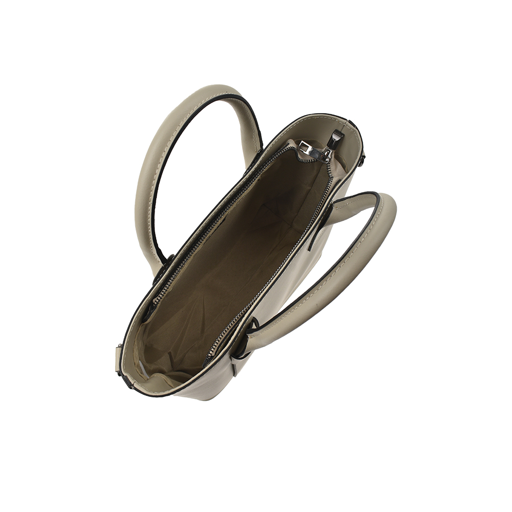 Geanta de mana din piele naturala Antonia Moretti AM1353, Bej, #4, Bagsy