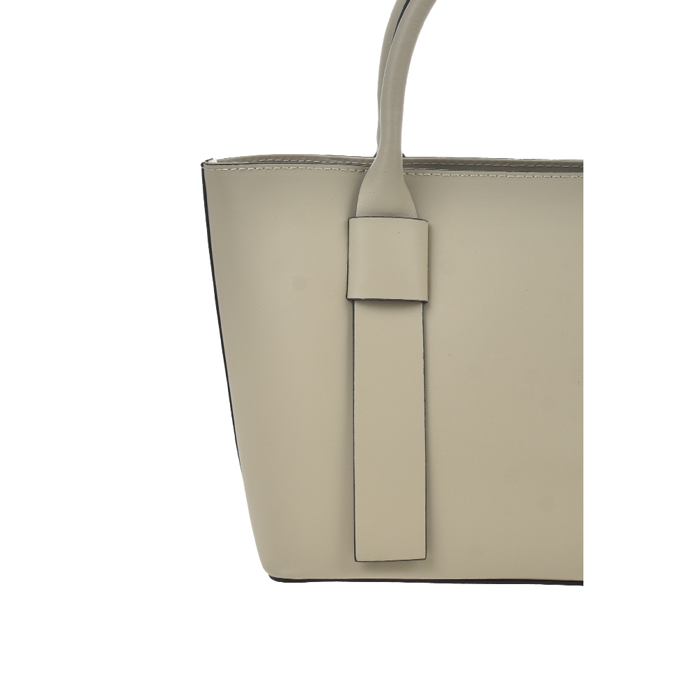 Geanta de mana din piele naturala Antonia Moretti AM1353, Bej, #5, Bagsy