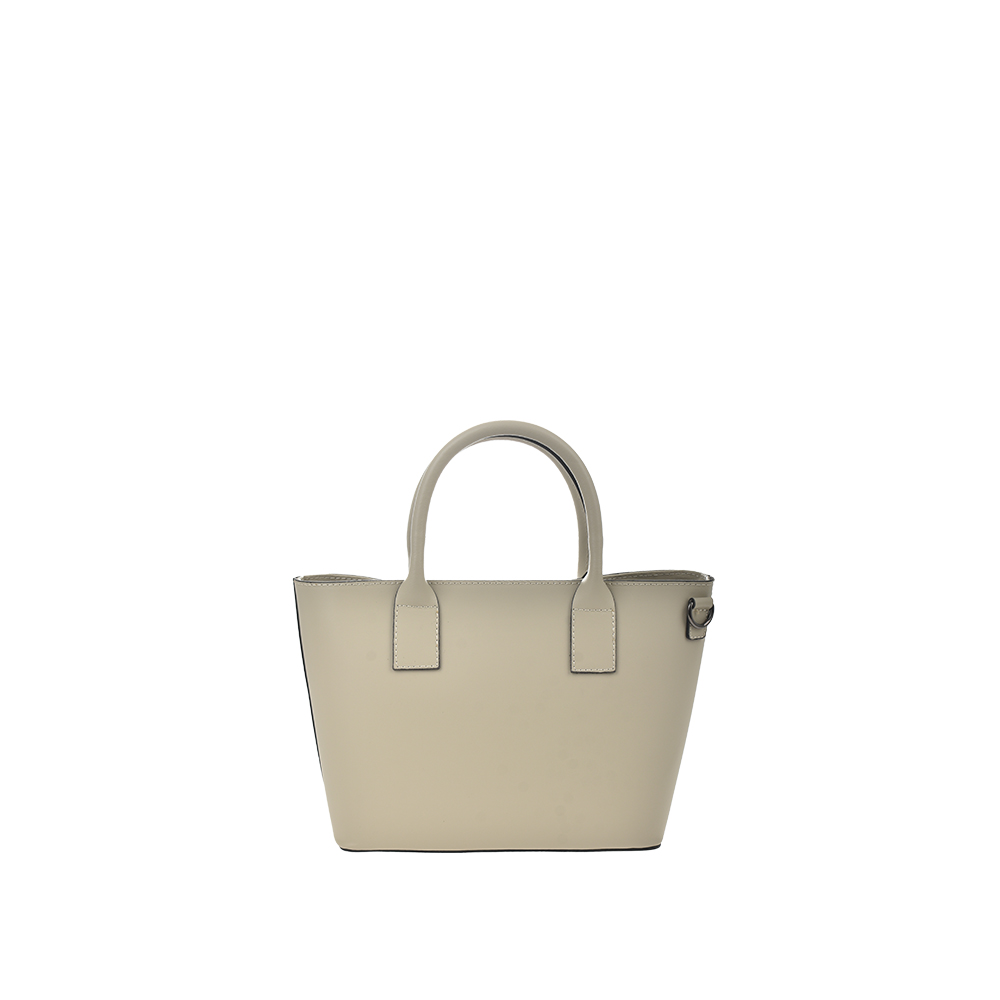 Geanta de mana din piele naturala Antonia Moretti AM1353, Bej, #3, Bagsy