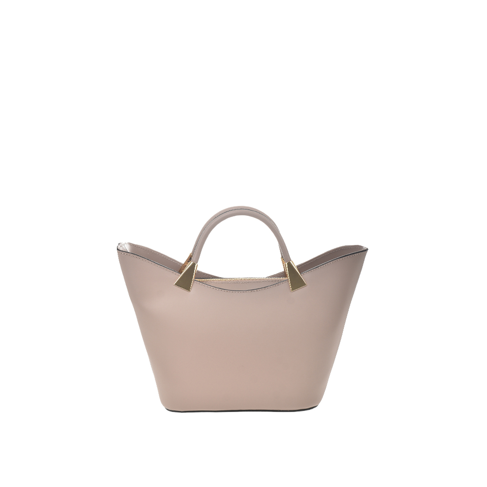 Geanta dama din piele naturala Antonia Moretti AM1356, Roz prafuit, #3, Bagsy