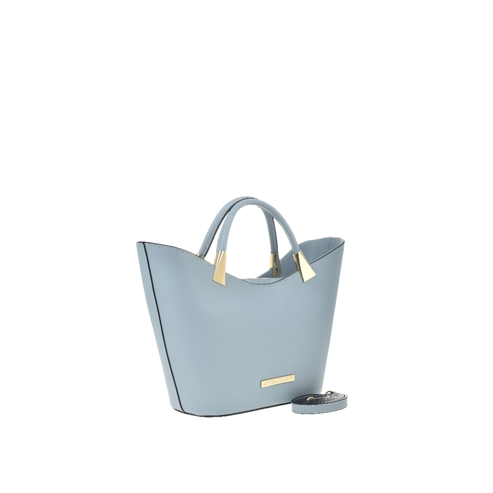 Geanta dama din piele naturala Antonia Moretti AM1356, Bleu, #2, Bagsy