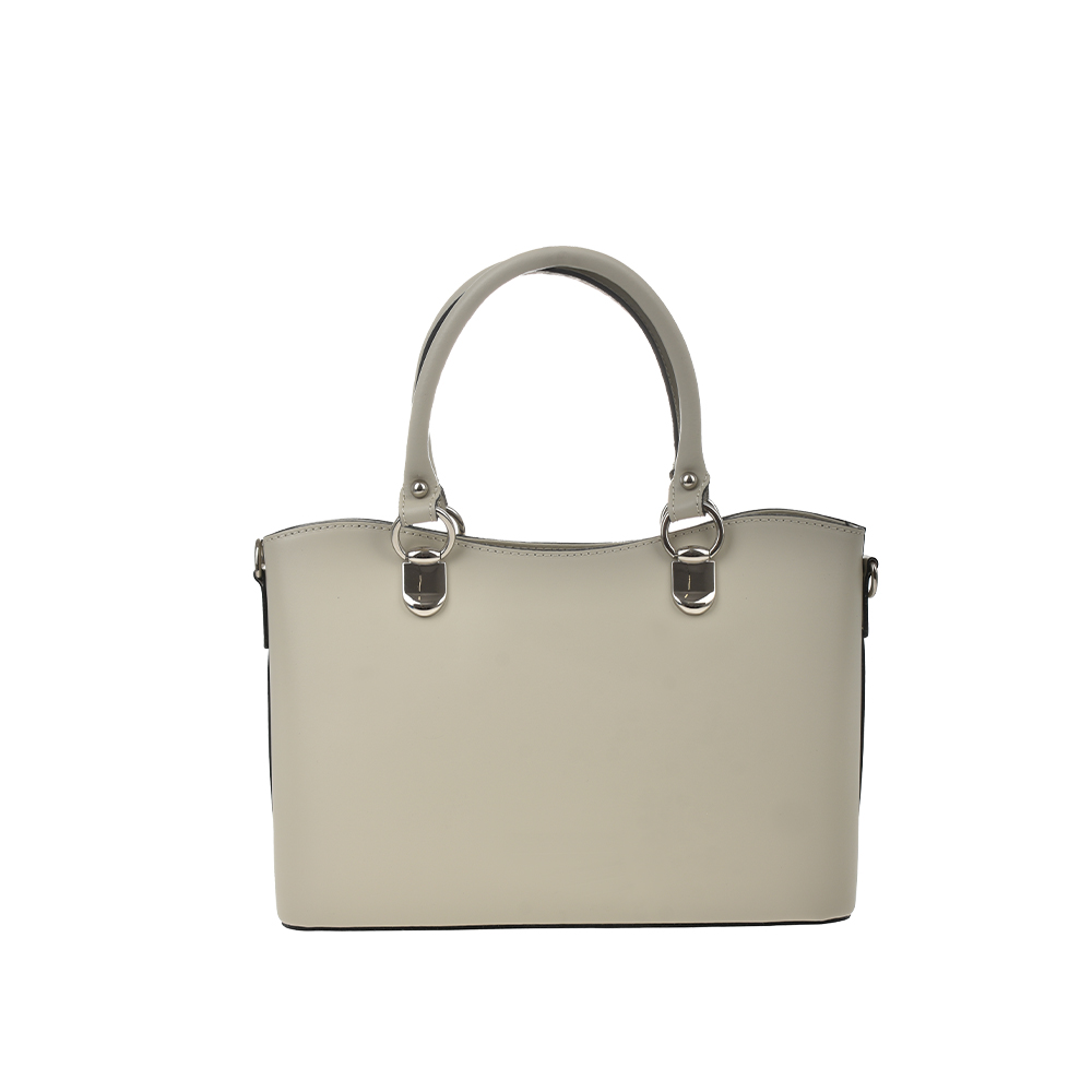 Geanta de mana din piele naturala Antonia Moretti AM1359, Bej, #3, Bagsy