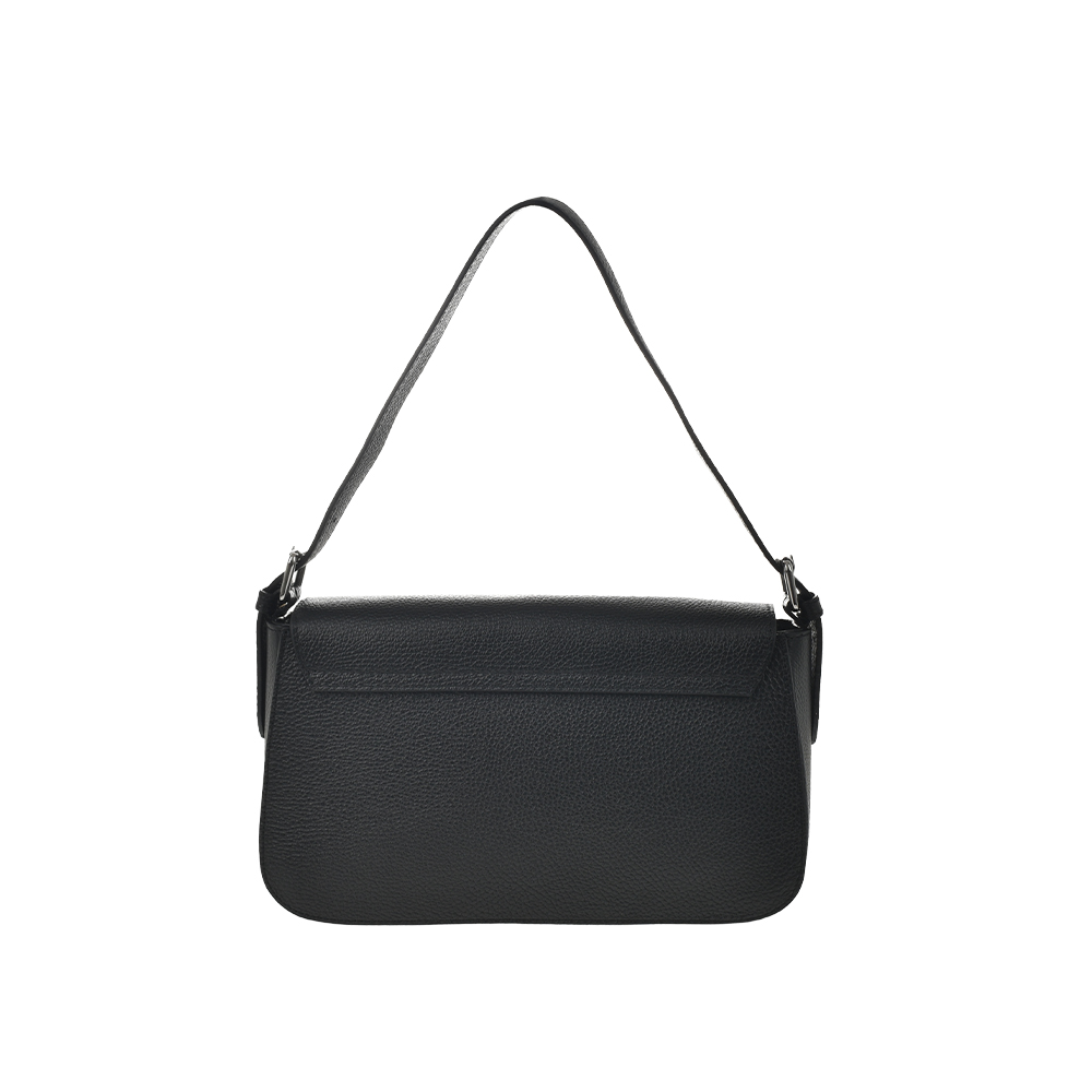 Geanta de mana din piele naturala Antonia Moretti AM1360, Negru, #3, Bagsy