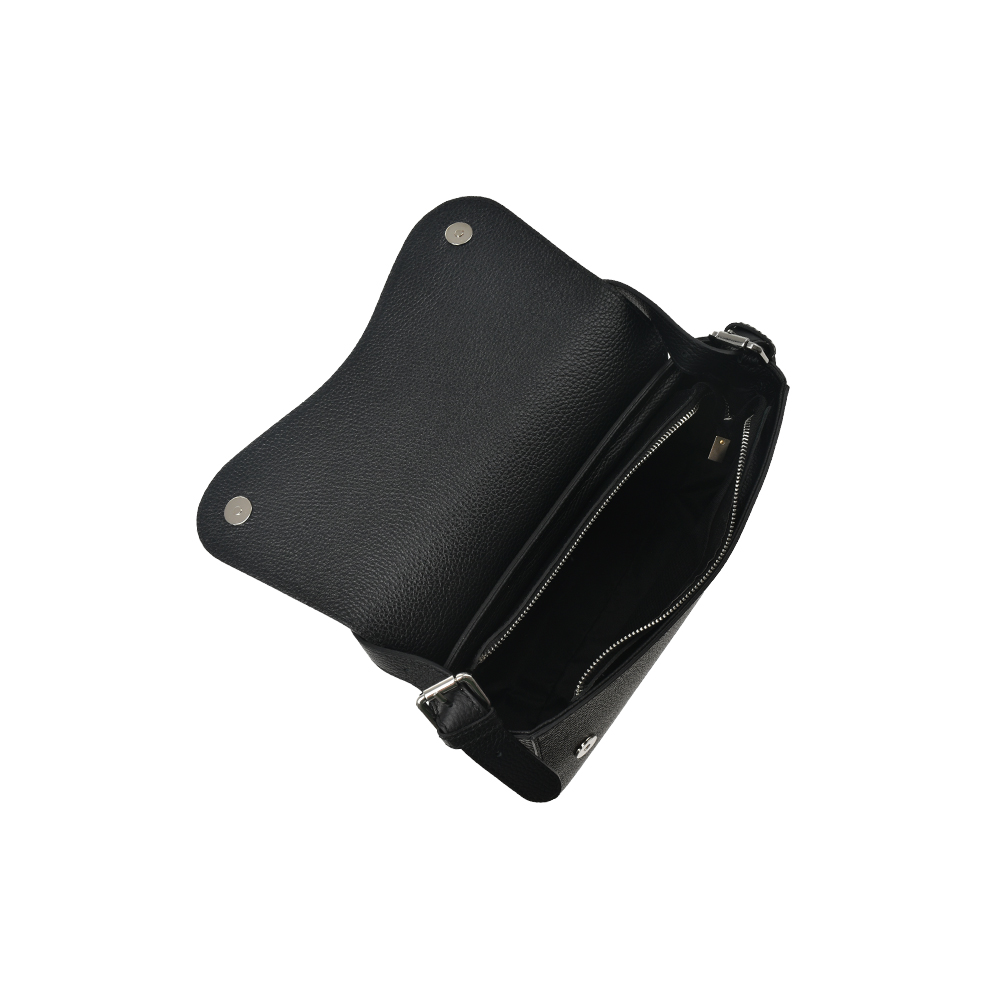 Geanta de mana din piele naturala Antonia Moretti AM1360, Negru, #4, Bagsy