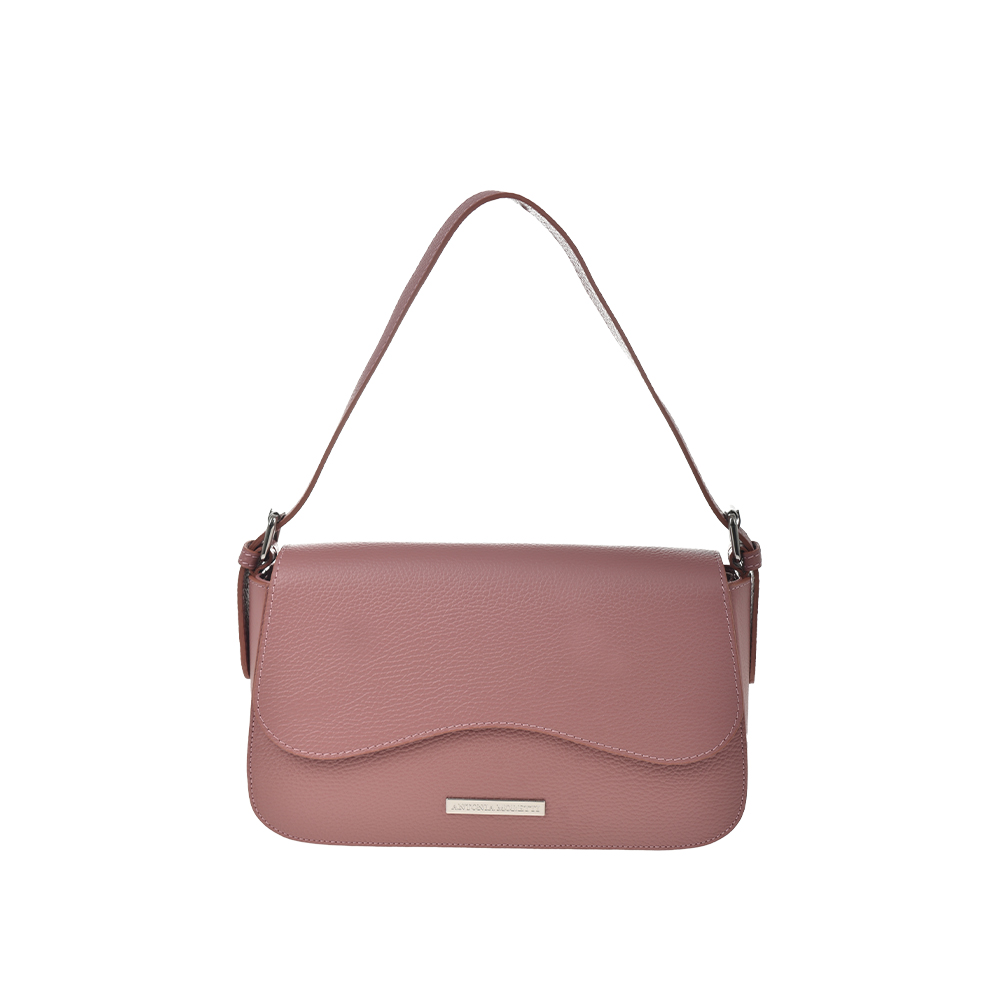 Geanta de mana din piele naturala Antonia Moretti AM1360, Lila, #1, Bagsy