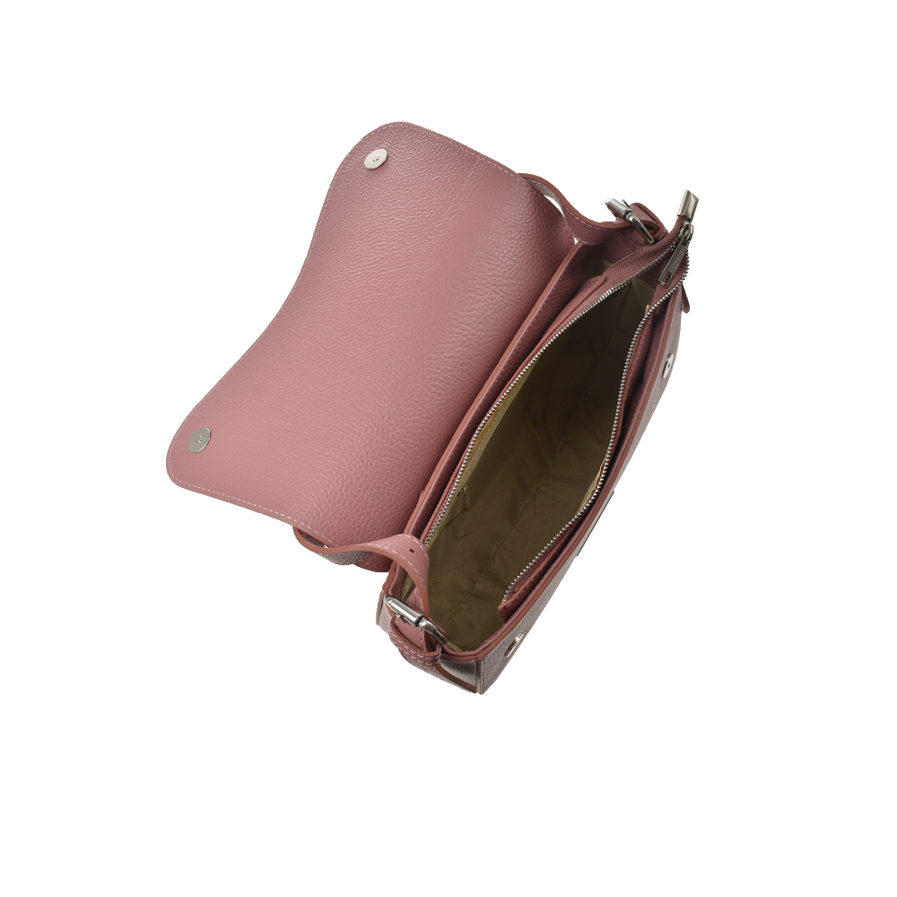 Geanta de mana din piele naturala Antonia Moretti AM1360, Lila, #4, Bagsy