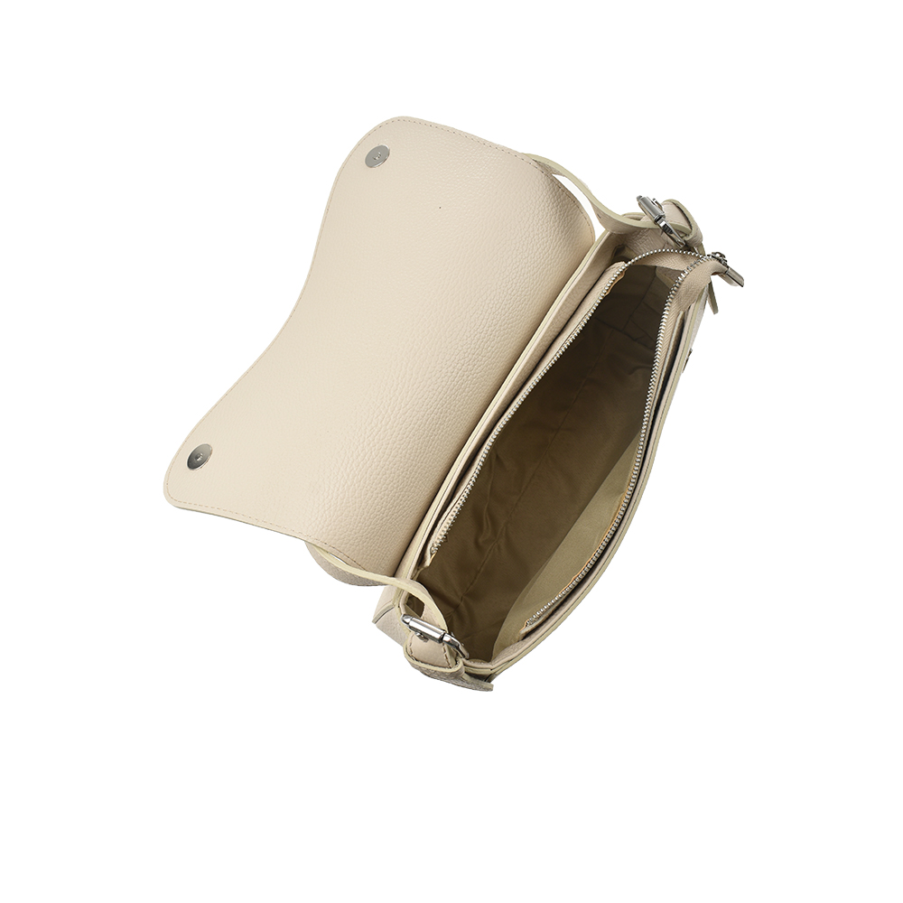 Geanta de mana din piele naturala Antonia Moretti AM1360, Bej, #4, Bagsy