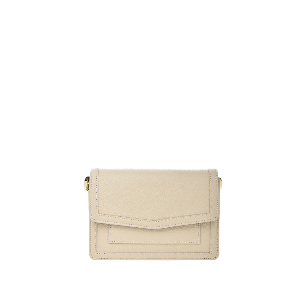 Geanta de umar din piele naturala Antonia Moretti AM1363, Bej, #1, Bagsy