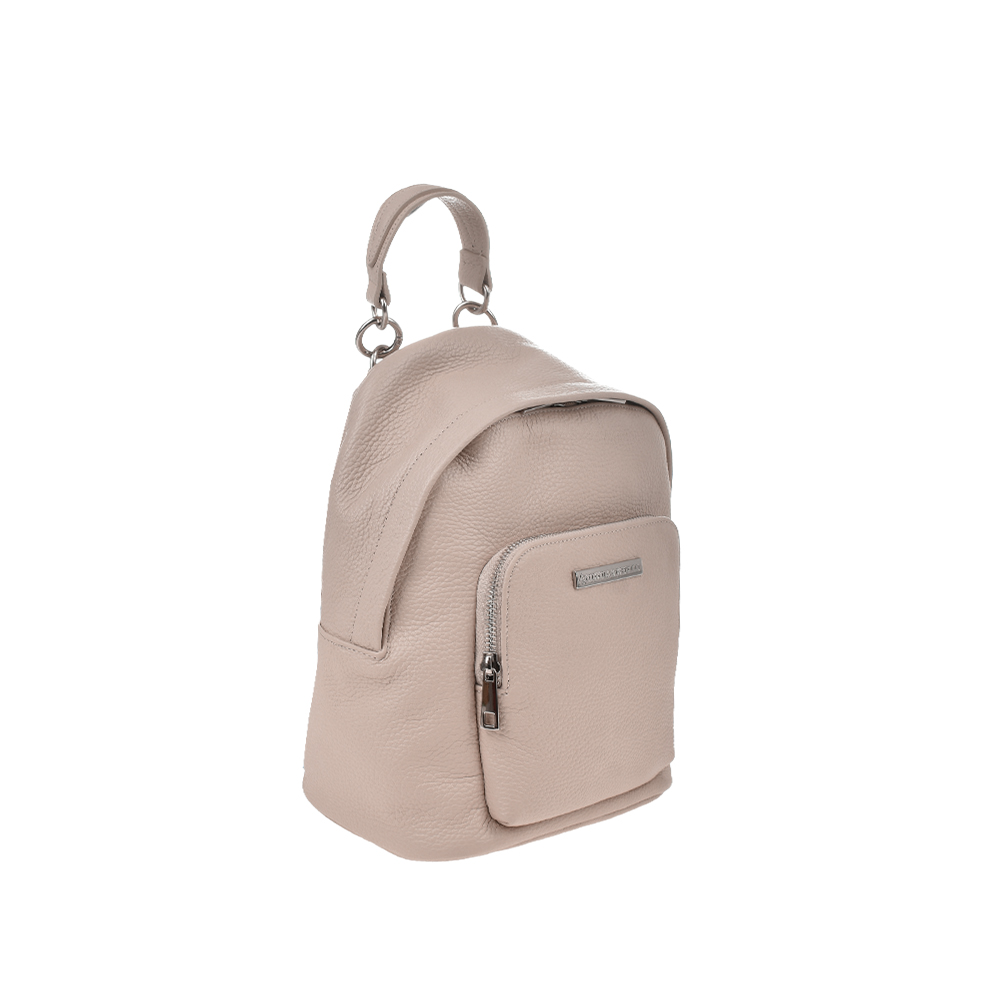 Rucsac dama din piele naturala Antonia Moretti AM1365, Roz prafuit, #2, Bagsy