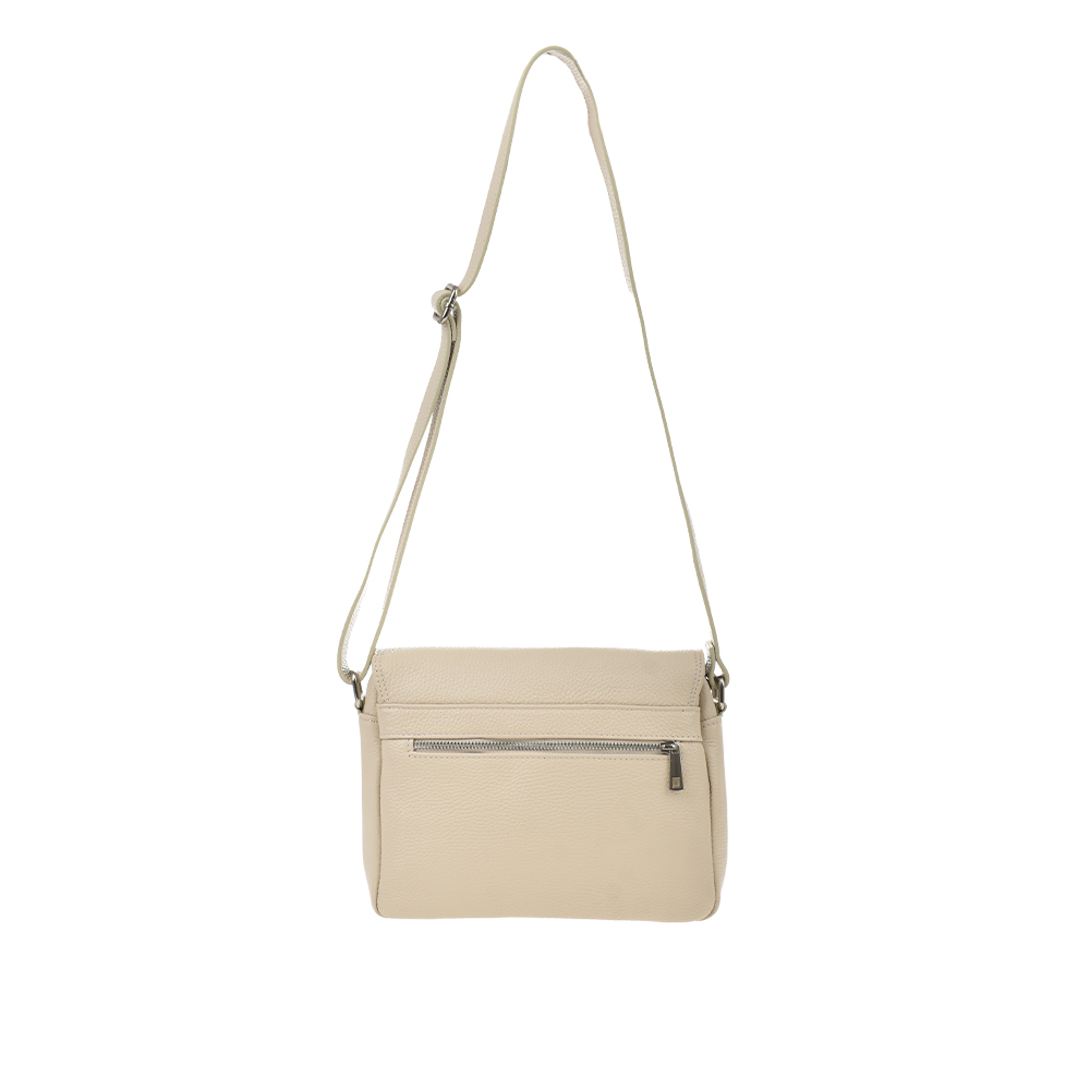 Geanta de umar din piele naturala Antonia Moretti AM1366, Bej, #3, Bagsy