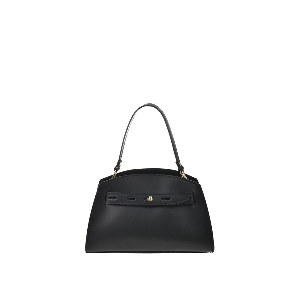 Geanta de mana din piele naturala Antonia Moretti AM1367, Negru, #1, Bagsy