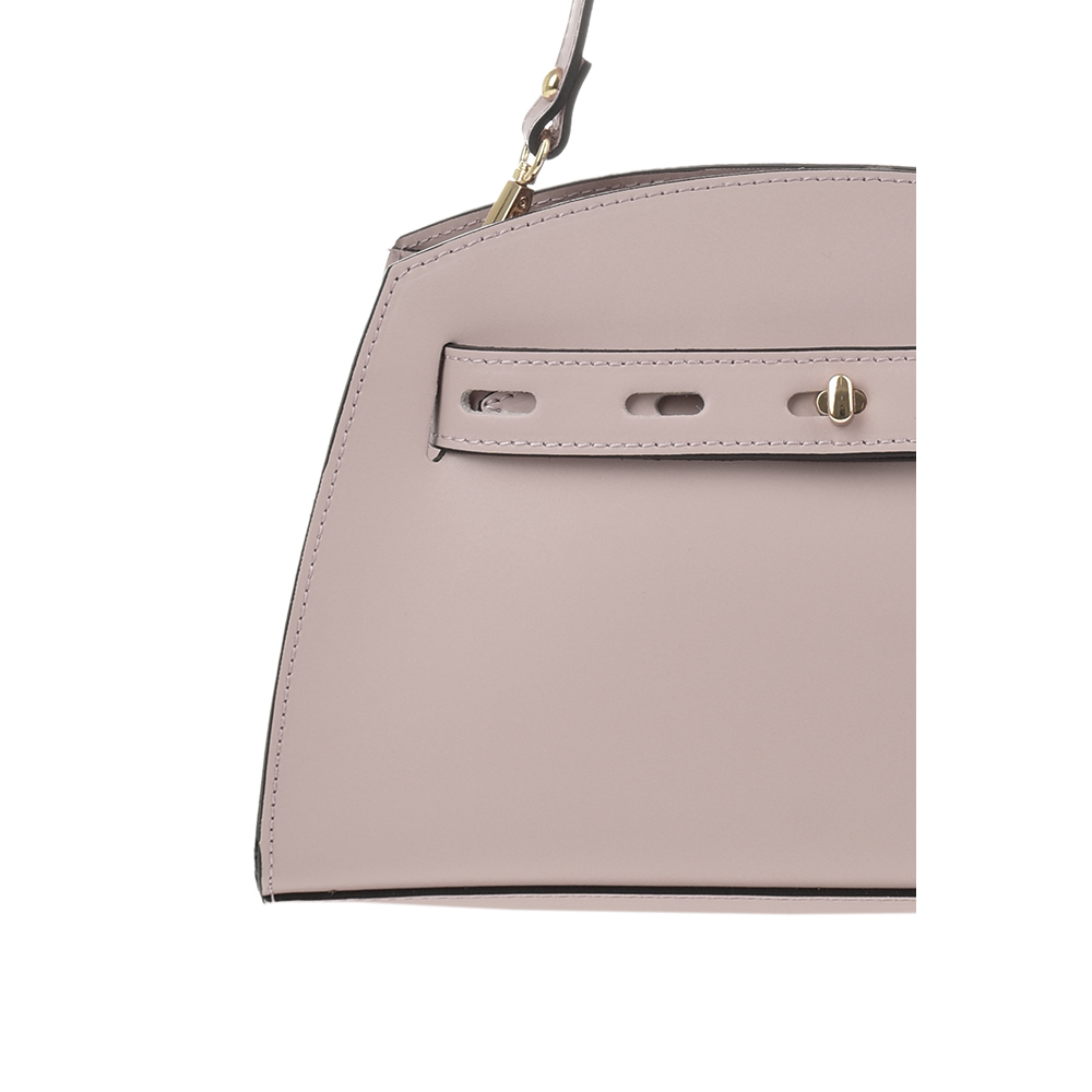 Geanta de mana din piele naturala Antonia Moretti AM1367, Roz prafuit, #5, Bagsy