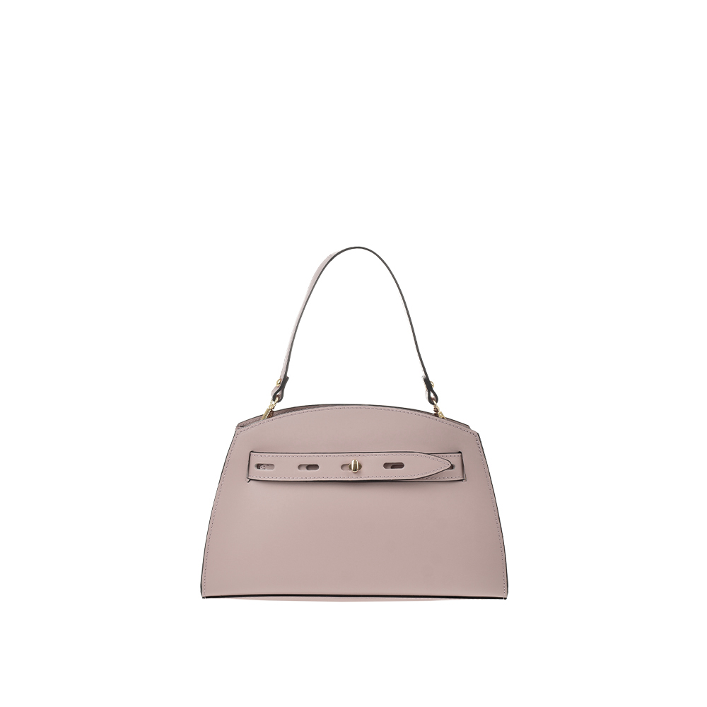 Geanta de mana din piele naturala Antonia Moretti AM1367, Roz prafuit, #1, Bagsy