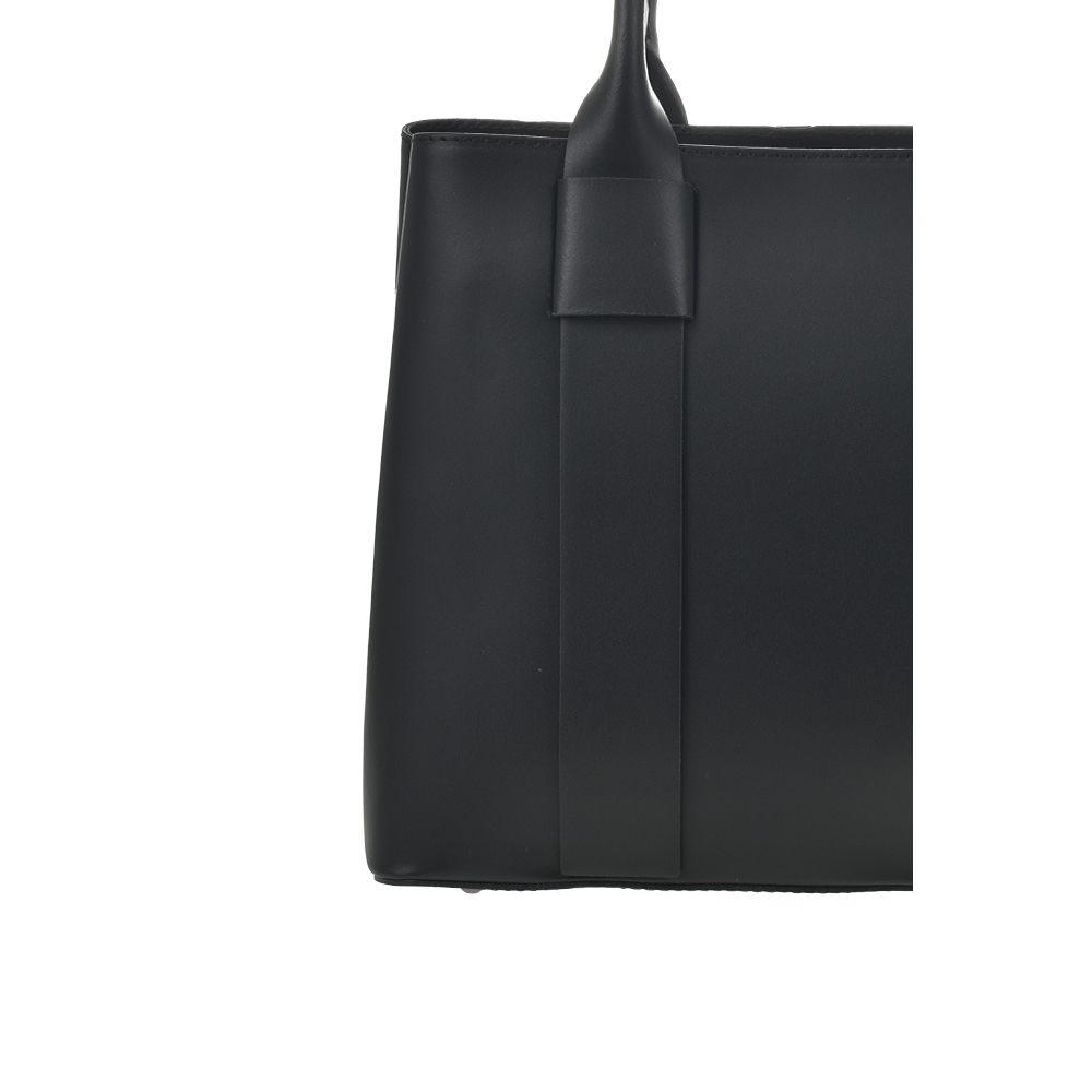 Geanta de mana din piele naturala Antonia Moretti AM1371, Negru, #5, Bagsy