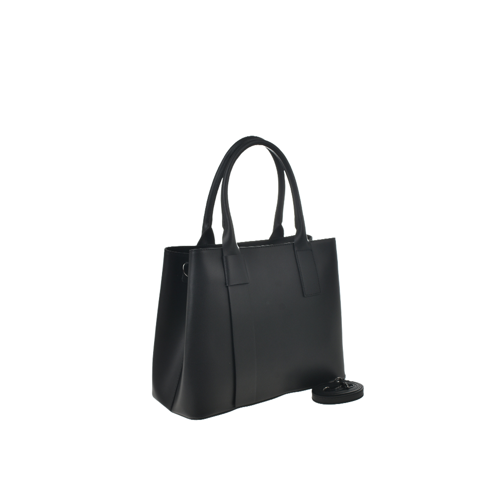 Geanta de mana din piele naturala Antonia Moretti AM1371, Negru, #2, Bagsy