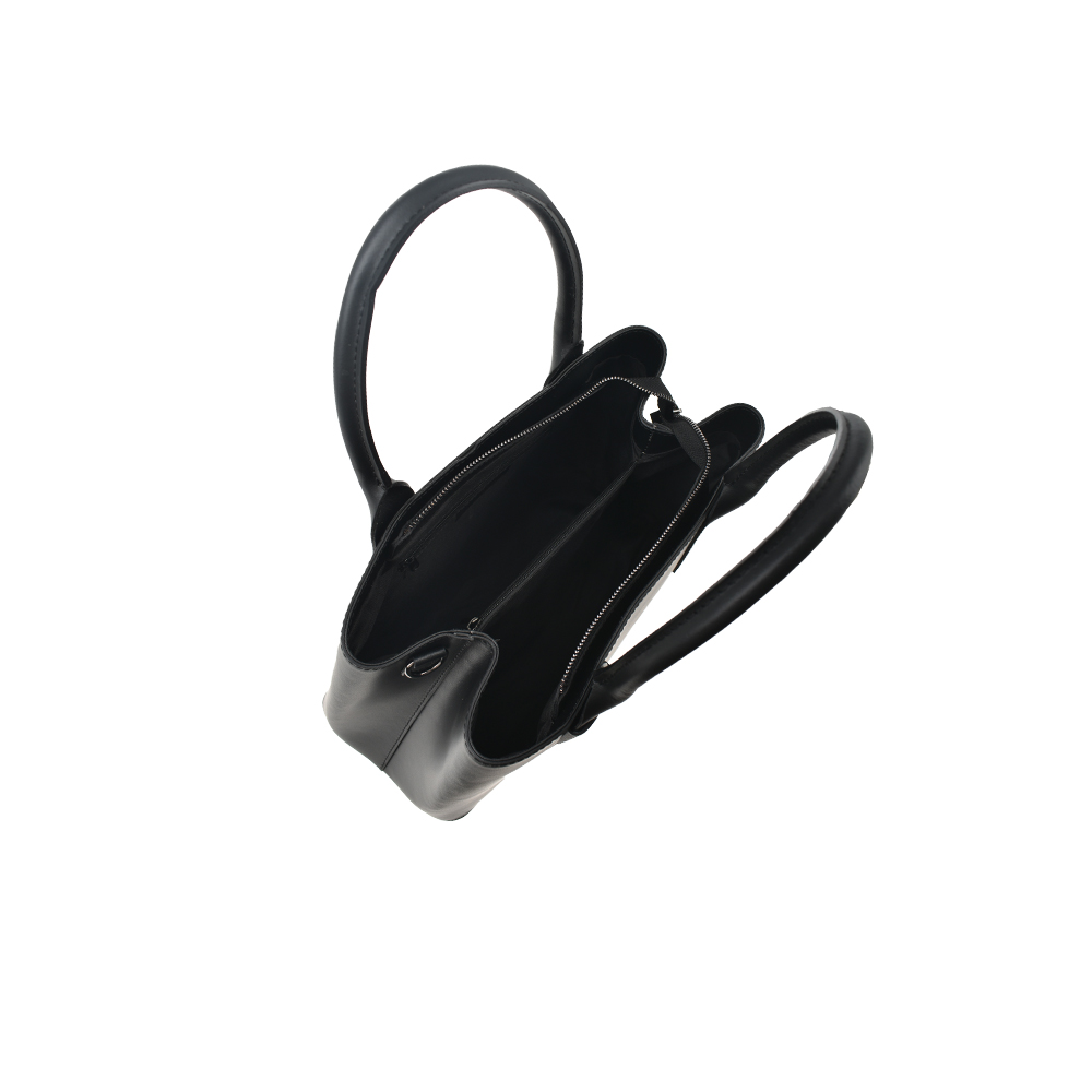 Geanta de mana din piele naturala Antonia Moretti AM1371, Negru, #4, Bagsy