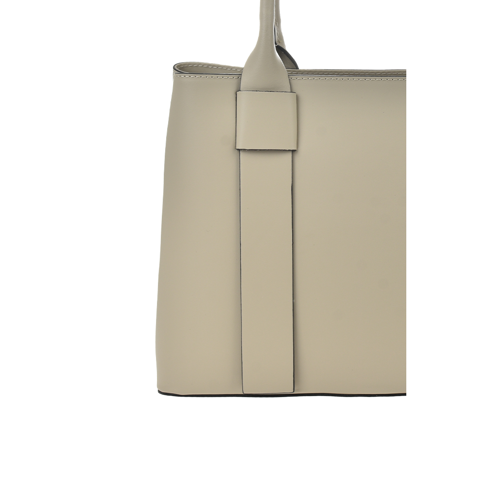 Geanta de mana din piele naturala Antonia Moretti AM1371, Bej, #5, Bagsy