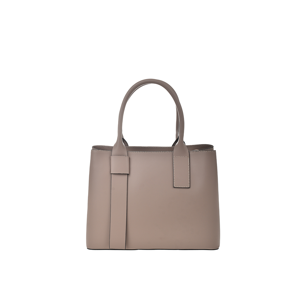 Geanta de mana din piele naturala Antonia Moretti AM1371, Roz prafuit, #1, Bagsy