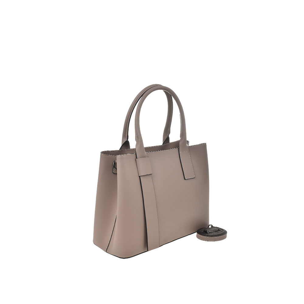 Geanta de mana din piele naturala Antonia Moretti AM1371, Roz prafuit, #2, Bagsy