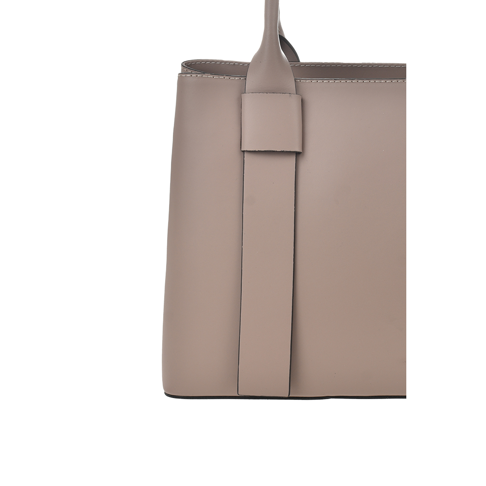 Geanta de mana din piele naturala Antonia Moretti AM1371, Roz prafuit, #5, Bagsy