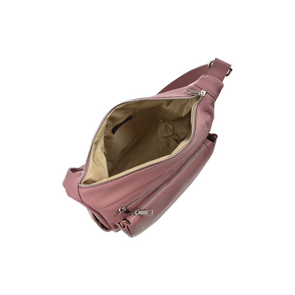 Geanta de umar din piele naturala Chiara Canotti CC1379, Lila, #4, Bagsy