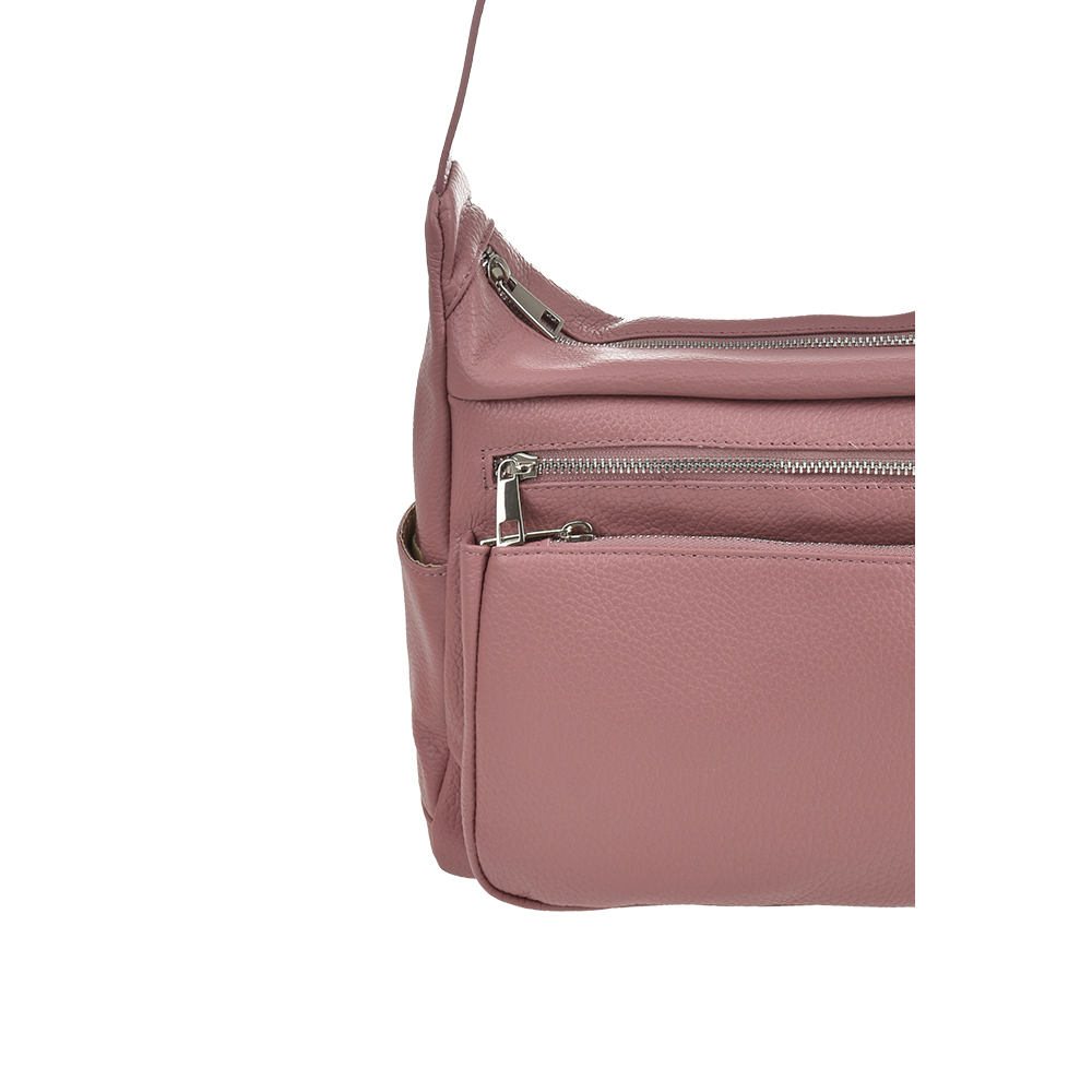 Geanta de umar din piele naturala Chiara Canotti CC1379, Lila, #5, Bagsy