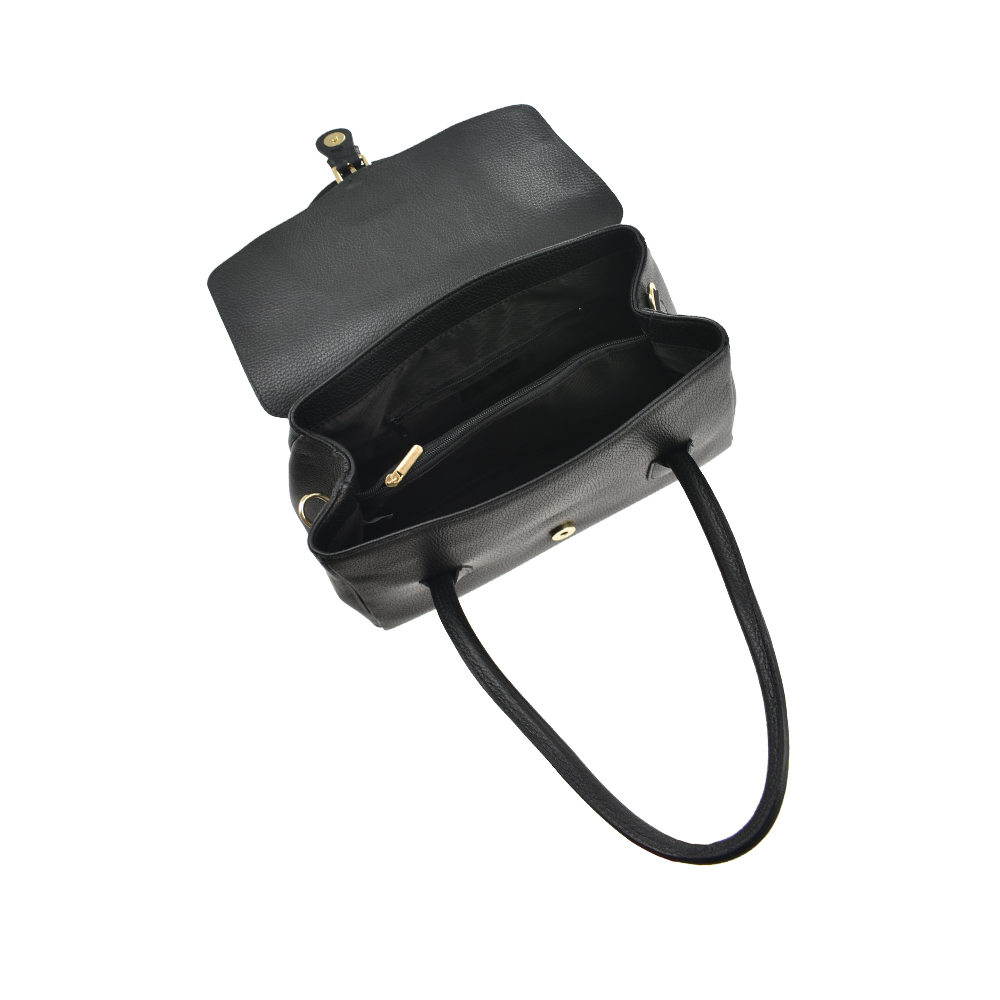 Geanta de mana din piele naturala Chiara Canotti CC1380, Negru, #4, Bagsy