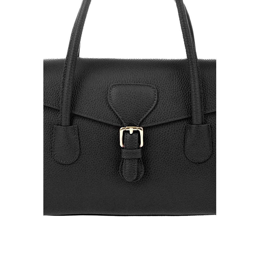 Geanta de mana din piele naturala Chiara Canotti CC1380, Negru, #5, Bagsy