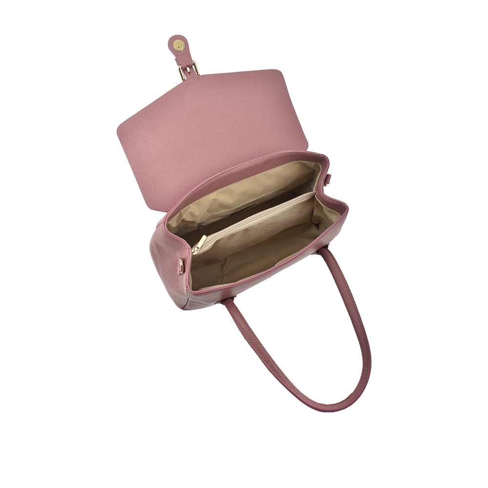 Geanta de mana din piele naturala Chiara Canotti CC1380, Lila, #4, Bagsy