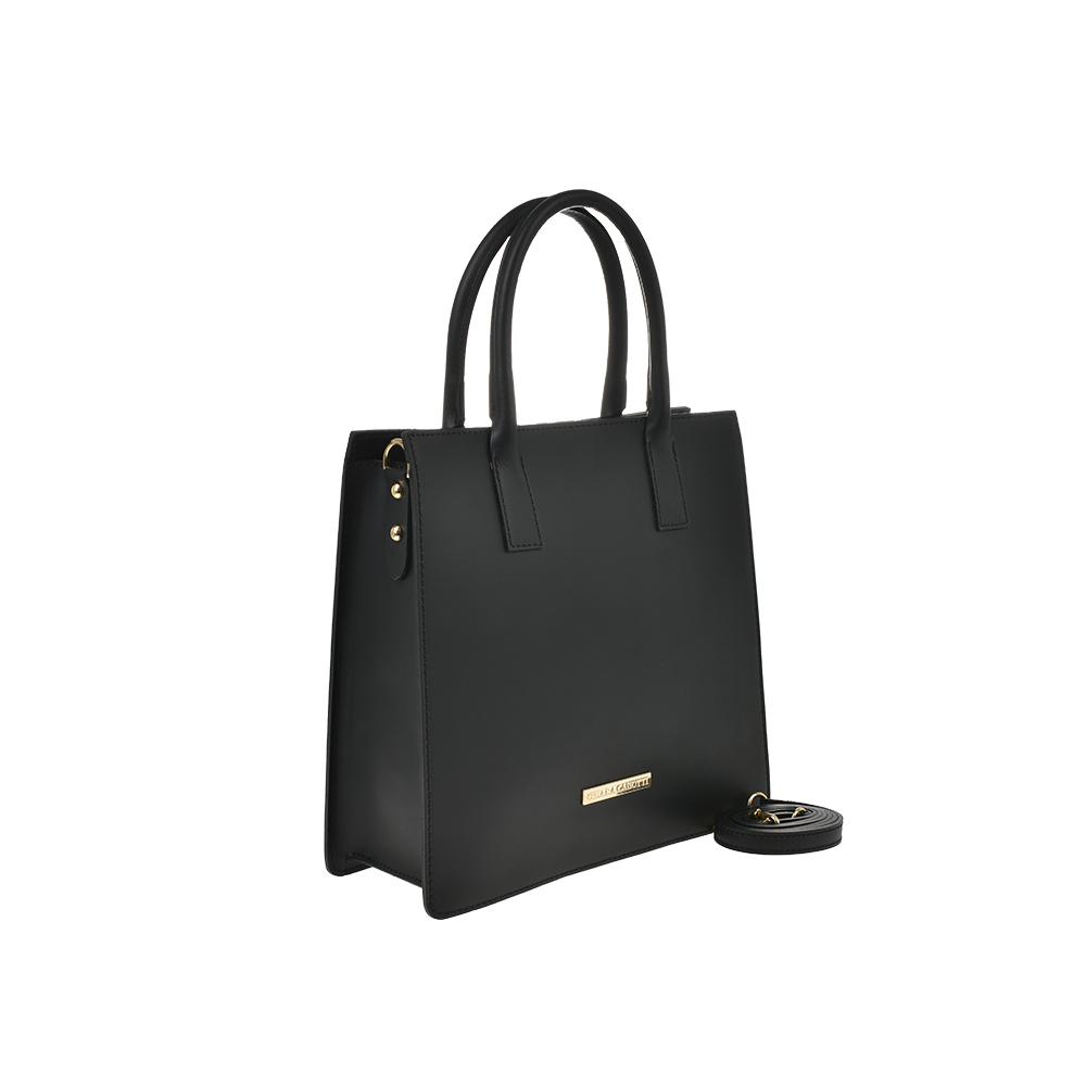 Geanta de mana din piele naturala Chiara Canotti CC1381, Negru, #2, Bagsy
