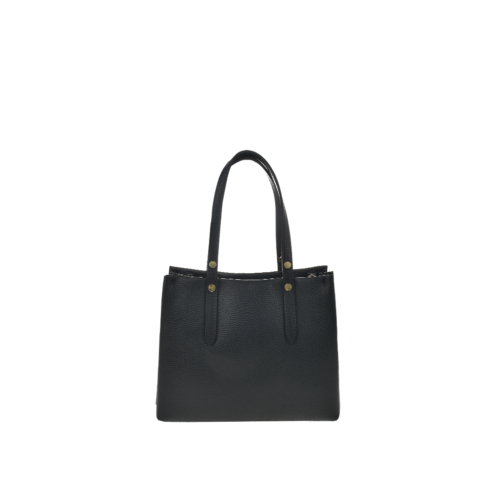 Geanta de mana din piele naturala Chiara Canotti CC1382, Negru, #1, Bagsy