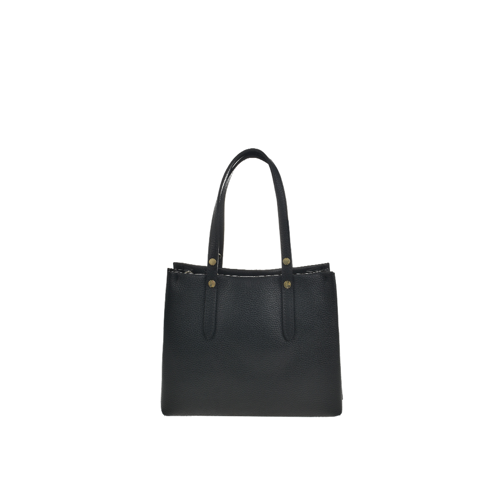 Geanta de mana din piele naturala Chiara Canotti CC1382, Negru, #3, Bagsy