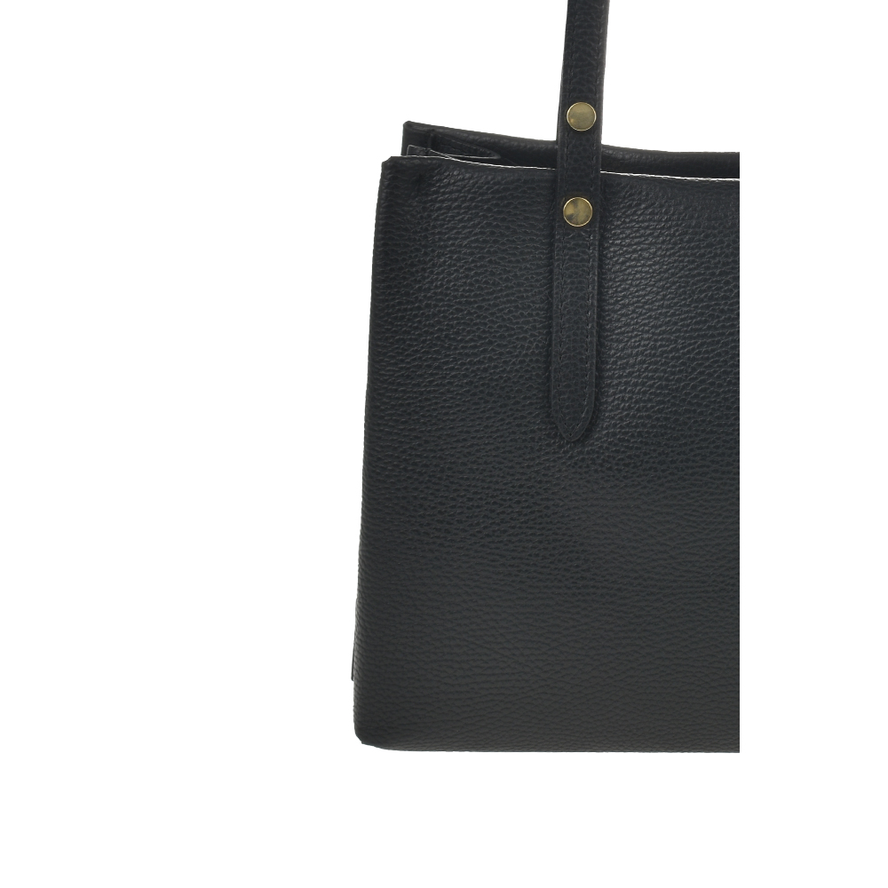 Geanta de mana din piele naturala Chiara Canotti CC1382, Negru, #5, Bagsy