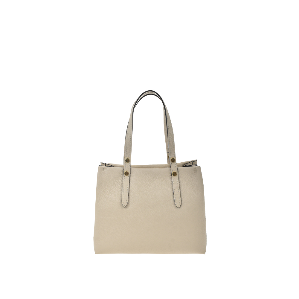 Geanta de mana din piele naturala Chiara Canotti CC1382, Bej, #1, Bagsy