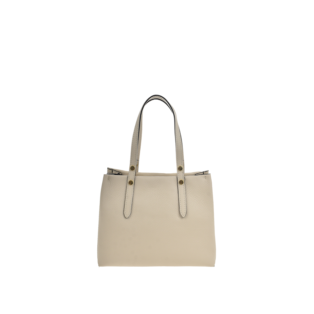 Geanta de mana din piele naturala Chiara Canotti CC1382, Bej, #3, Bagsy