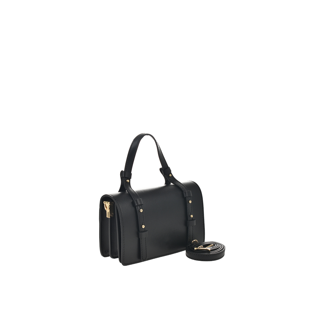 Geanta de mana din piele naturala Chiara Canotti CC1383, Negru, #2, Bagsy