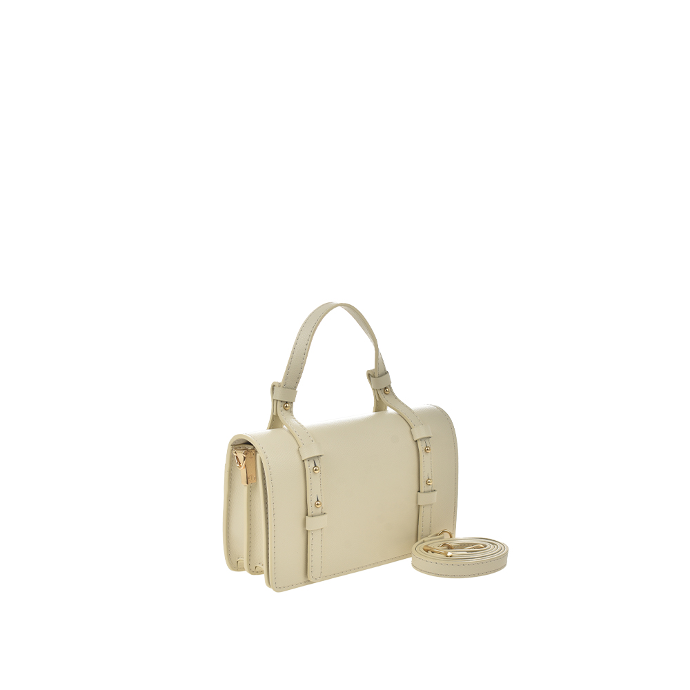 Geanta de mana din piele naturala Chiara Canotti CC1383, Bej, #2, Bagsy