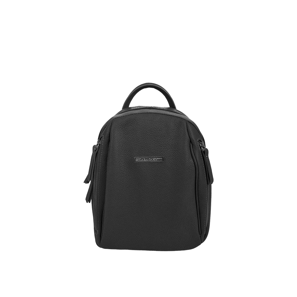 Rucsac dama din piele naturala Chiara Canotti CC1385, Negru, #1, Bagsy