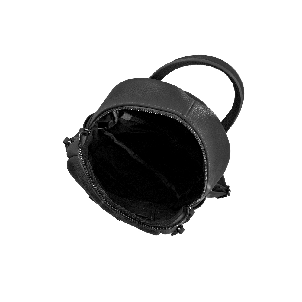 Rucsac dama din piele naturala Chiara Canotti CC1385, Negru, #4, Bagsy