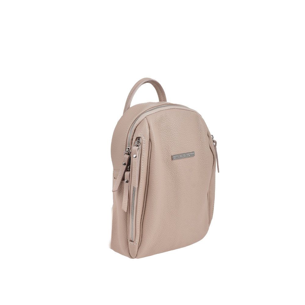Rucsac dama din piele naturala Chiara Canotti CC1385, Roz prafuit, #2, Bagsy
